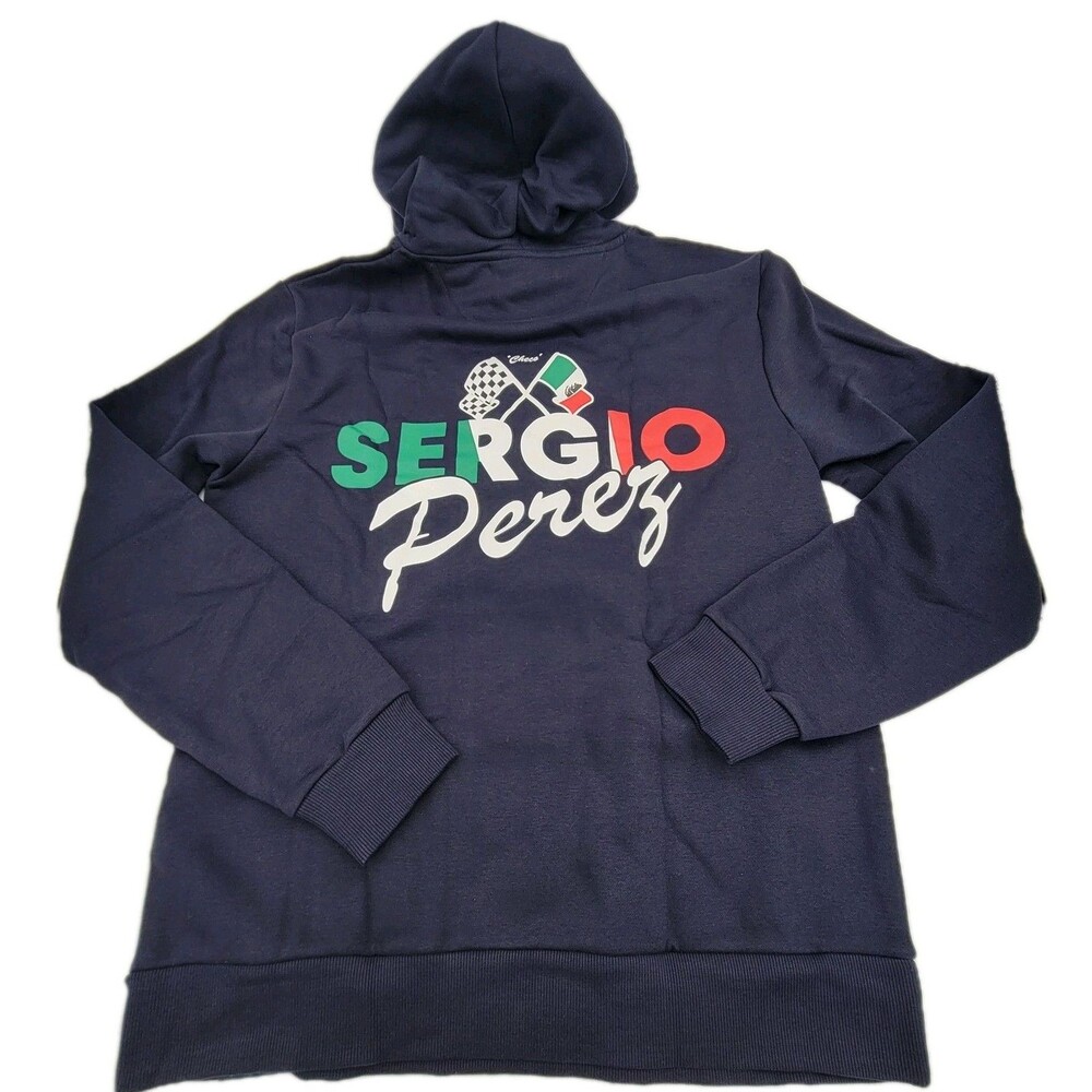 Castore Oracle Red Bull Racing SERGIO CHECO PEREZ Hoodie Flag Overhead XL NWT